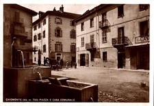 Torino Chiomonte Piazza e Chiesa Comunale, Bar Birreria F. piccolo  spedita
