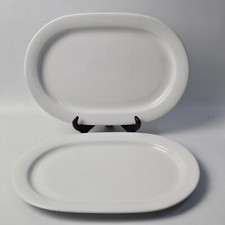 Vassoio Piatti Coppia Centrotavola Winterling Kirchenlamitz Bavaria Porcellana