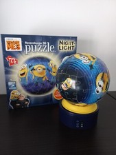 Ravensburger Italy- Despicable Me Minions Puzzle 3D con luce 72 Pezzi, n.118212