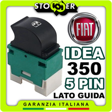 Pulsante Alzacristallo Ricambio Interruttore Vetro Guidatore per FIAT IDEA 5 PIN