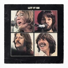 The Beatles Let It Be UK Apple
