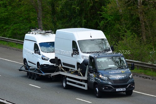 Truck photo 12x8 iveco daily - truck,
