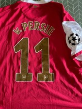 Maglia Ufficiale Arsenal home Van Persie Champions League tg XL