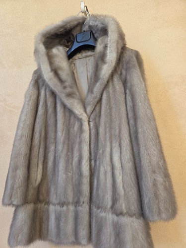 Pelliccia visone argentato - pelliccia,