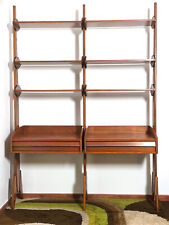Libreria Vintage a 2 Campate Bifacciale Anni 60 MODERNARIATO DESIGN FORNITURE