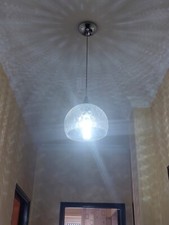 Coppia Di Due lampadari In Murano A Sospensione Di Aureliano Toso