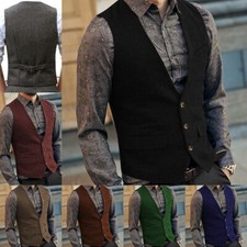 Abito uomo formale tweed gilet