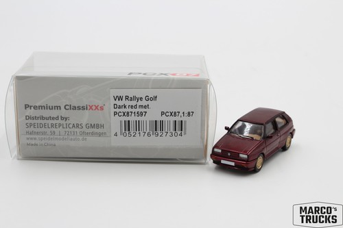 Brekina rallye golf rosso - rallye, golf,