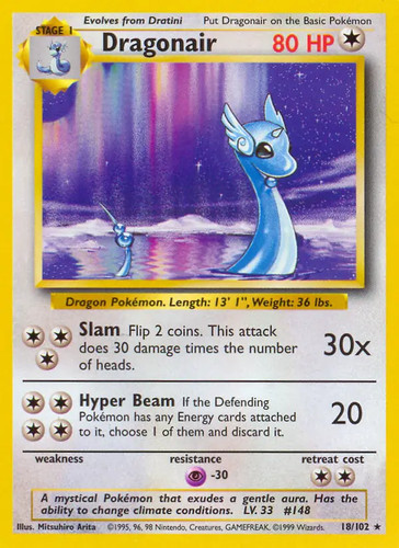 Dragonair 102 pokemon - dragonair,