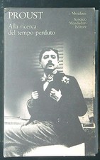 ALLA RICERCA DEL TEMPO PERDUTO PROUST MARCEL MONDADORI 1986 I MERIDIANI