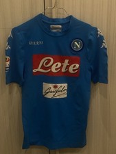 Maglia SSC NAPOLI autografata. Maglia da gara ufficiale. Firme autentiche. (L)