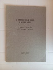 Libro Il Territorio Della Diocesi Di Vittorio Veneto Treviso 1950