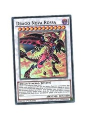 YUGIOH! DRAGO NOVA ROSSA LC5D IT073 1a ED SUPER RARA RARE ITA ITALIANO SYNCHRO