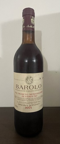 Barolo monvigliero 1971 - barolo,