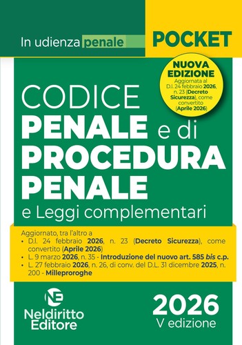 Codice penale procedura - codice,