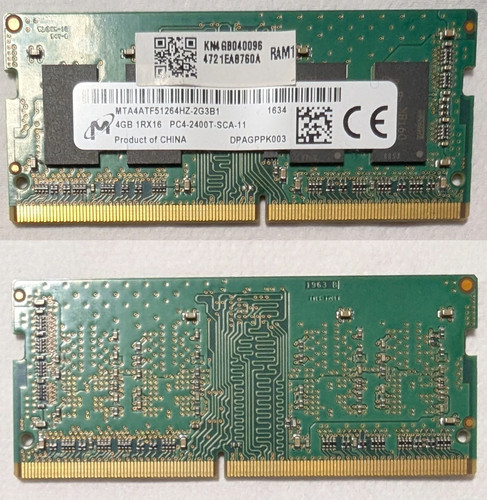 Memoria ram pc4 - ram, pc4-2400t-sca-11