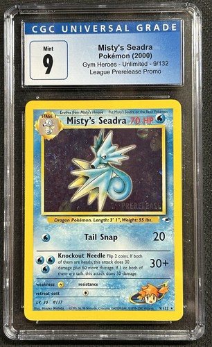 Pokémon tcg 1999 2000 - pokémon, misty's