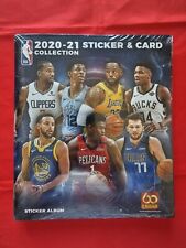 ALBUM PANINI SEALED/Sigillato con set completo figurine NBA 2020-21