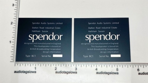 Coppia diffusori spendor - spendor, bc1
