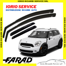 KIT SET 4 DEFLETTORI ARIA per MINI COUNTRYMAN R60 10>16 5p FARAD fumè ANTITURBO