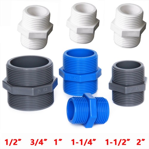 Nipplo pvc bsp maschio - nipplo,