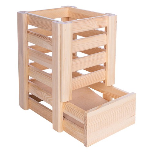 Cassa patate legno 40x40 - cassa, di
