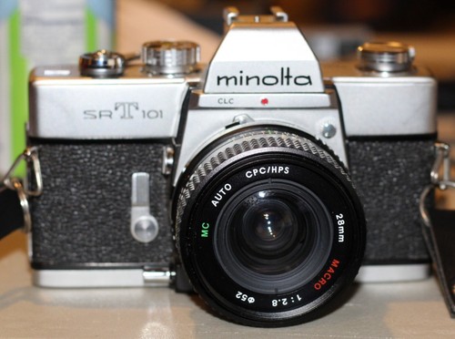 Minolta srt 101 fotocamera - srt,