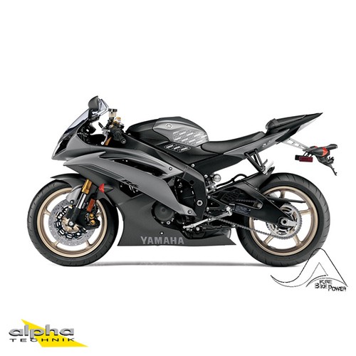 Impugnatura nera yamaha - impugnatura,