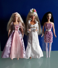 "MATTEL" Lotto 3 Barbie