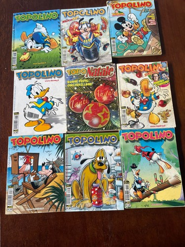 Lotto fumetti topolino - lotto, 9