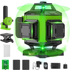Livella Laser Verde 4 × 360°