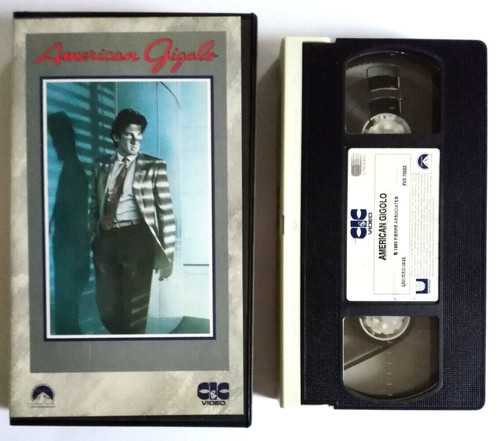 Vhs american gigolo - american, film