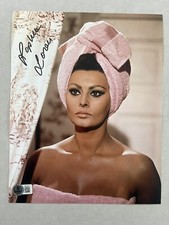 Sophia Loren foto autografata