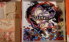 Perline/perle/pietre per collane-braccialetti-orecchini 300gr circa