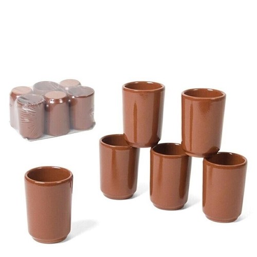 Bicchiere vino terraccotta - da,