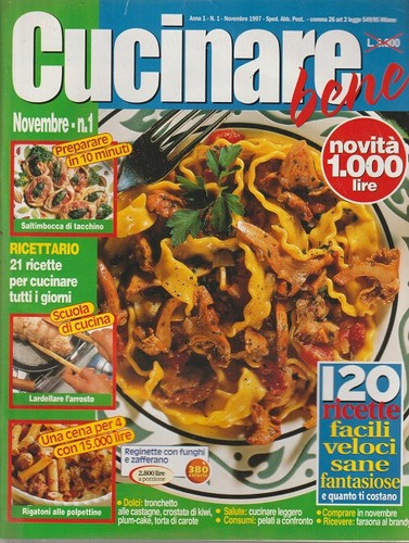 Rivista cucinare bene anno 1 - bene,