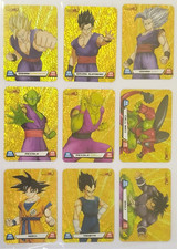 Dragon Ball Super Hero Set 9 Super Rare Gold Lamincards 154/162 Diramix