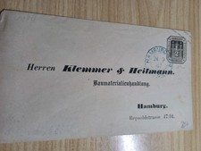 Germania Amburgo 1867 B.P. 1 Usata X Città Firmata Splendida Rara