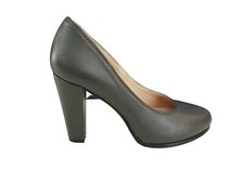 Decollete' in pelle, tacco 90