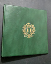 RACCOGLITORE ALBUM SAN MARINO FRANCOBOLLI  22 ANELLI  SPECIAL MASTERPHIL