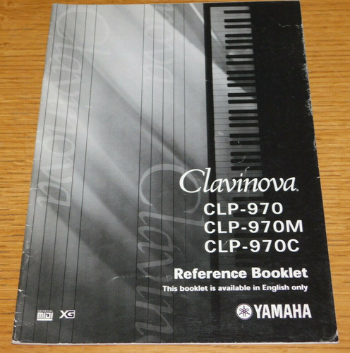 Manual booklet keyboard piano - keyboard,