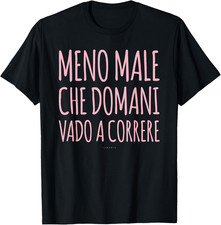 Maglietta corsa scritta - corsa,