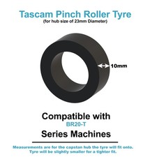 Tascam BR20-T Pinch Roller