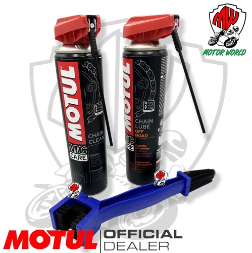 Kit pulisci catena motul - pulisci,