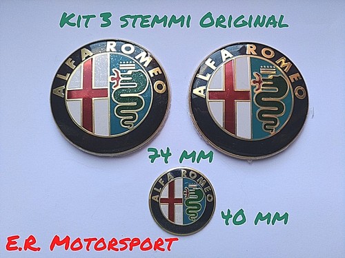 Kit stemmi 74mm 40mm - 3,