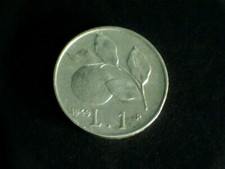 Repubblica Italiana, 1 lira