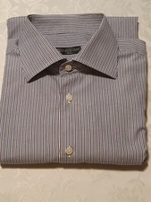 CORNELIANI uomo camicia Tg. 42 Cotone 100% . Made In Italy .