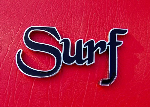 Surf car emblem distintivo - surf,