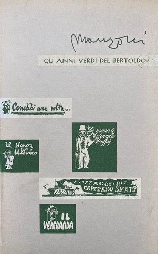 Carlo manzoni gli - manzoni,, verdi