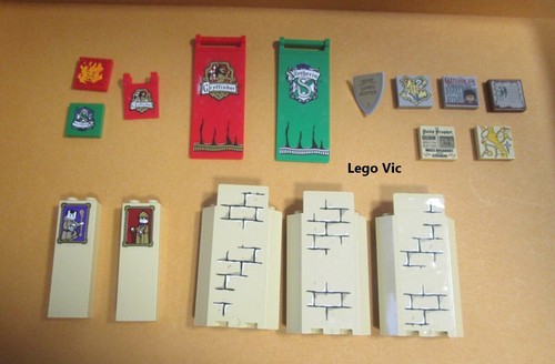 Lego pièces avec - , autocollants